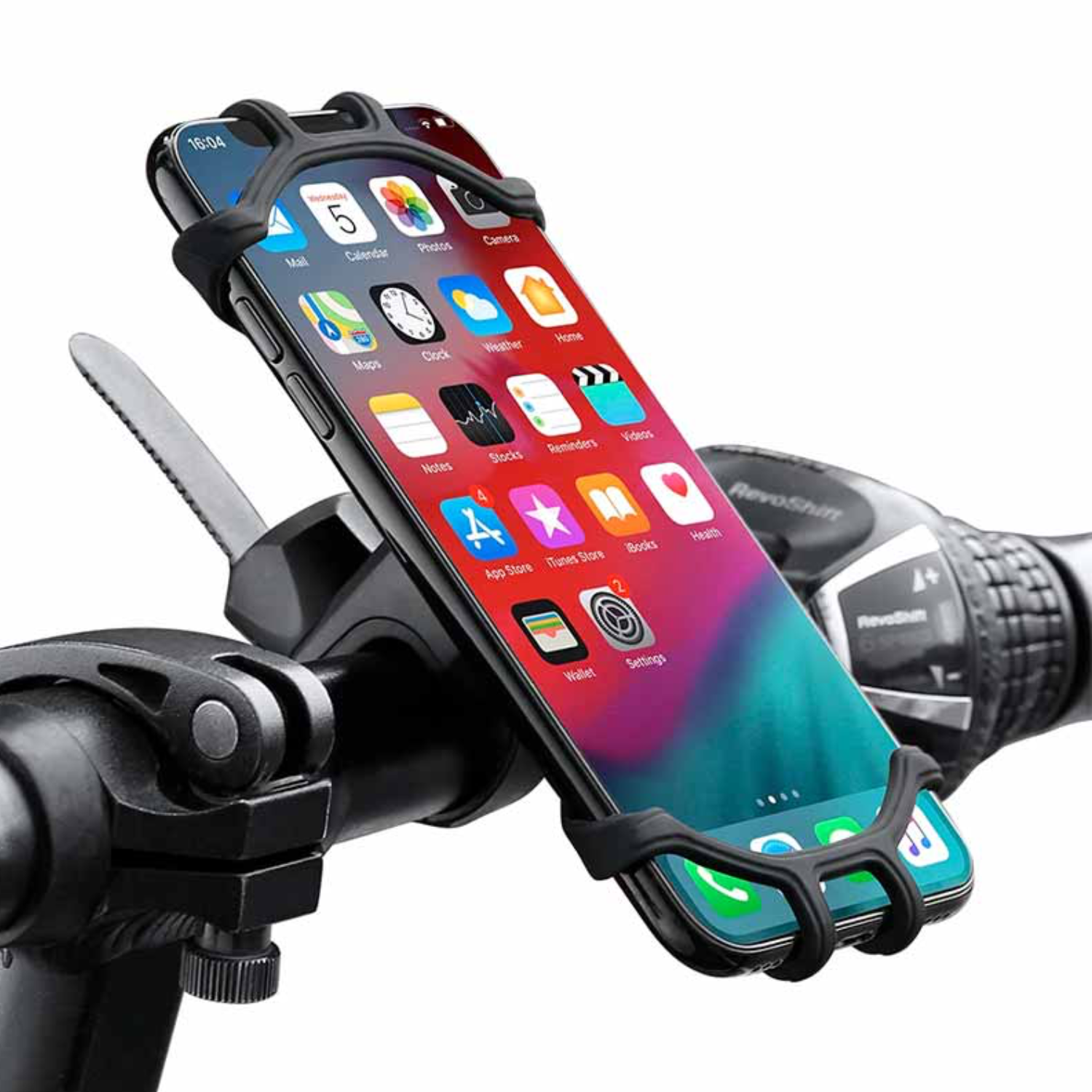 360 Degree Rotation Tool Universal Bike Phone Holder Handlebar Mount Anti Shock