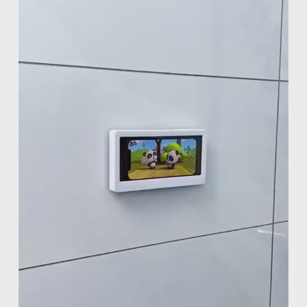 Home Wall Waterproof Mobile Phone Box Self adhesive Holder Touch Screen Bathroom Phone Shell Shower Sealing Storage Box