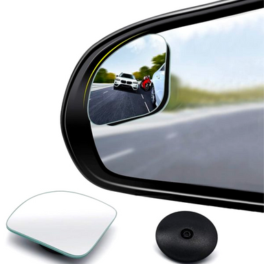  rearview mirror 360 degree rotating wide angle blind spot mirror