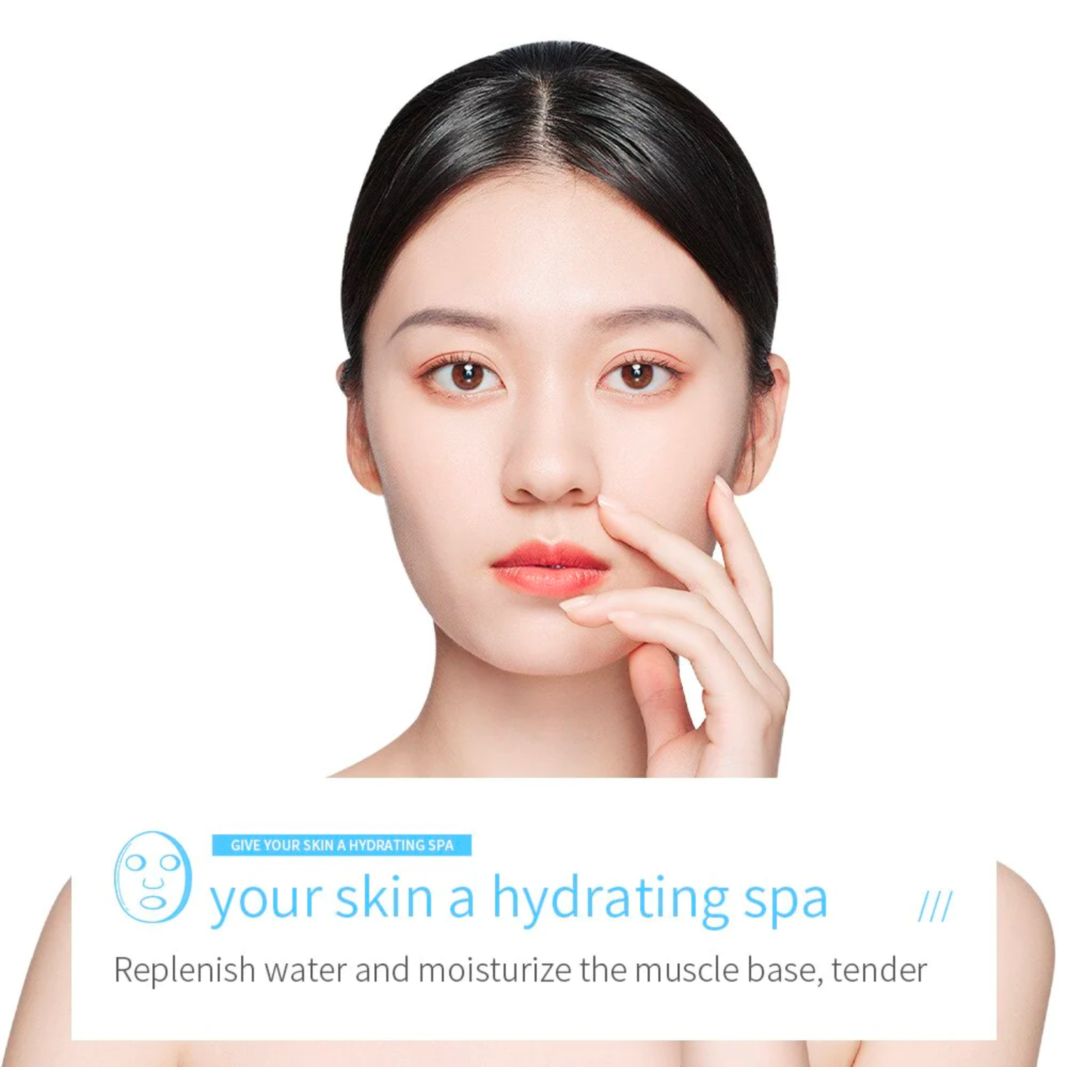 BIOAQUA Centella Collagen Face Mask Moisturizing Refreshing Sheet Masks Hyaluronic Acid Facial Mask Skin Care Products
