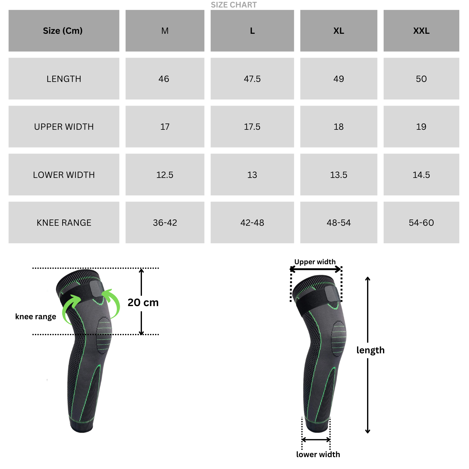 Fitness Compression Leg Sleeves