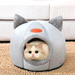 warm comfort cat bed in winter bed for cats cats house dog bed pet little mat cozy deep cave indoor nesk cat accessories