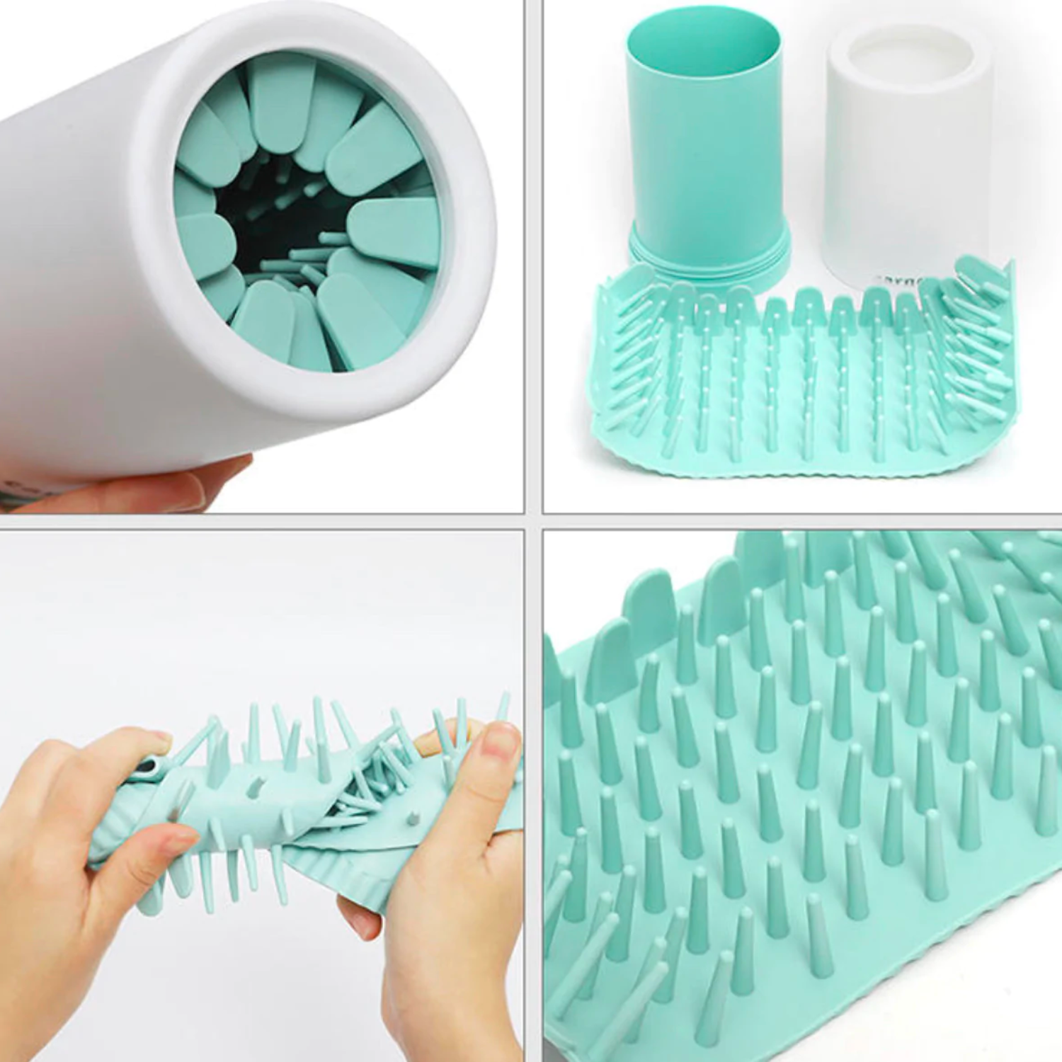 Silicone Dog Paw Cleaner Cups