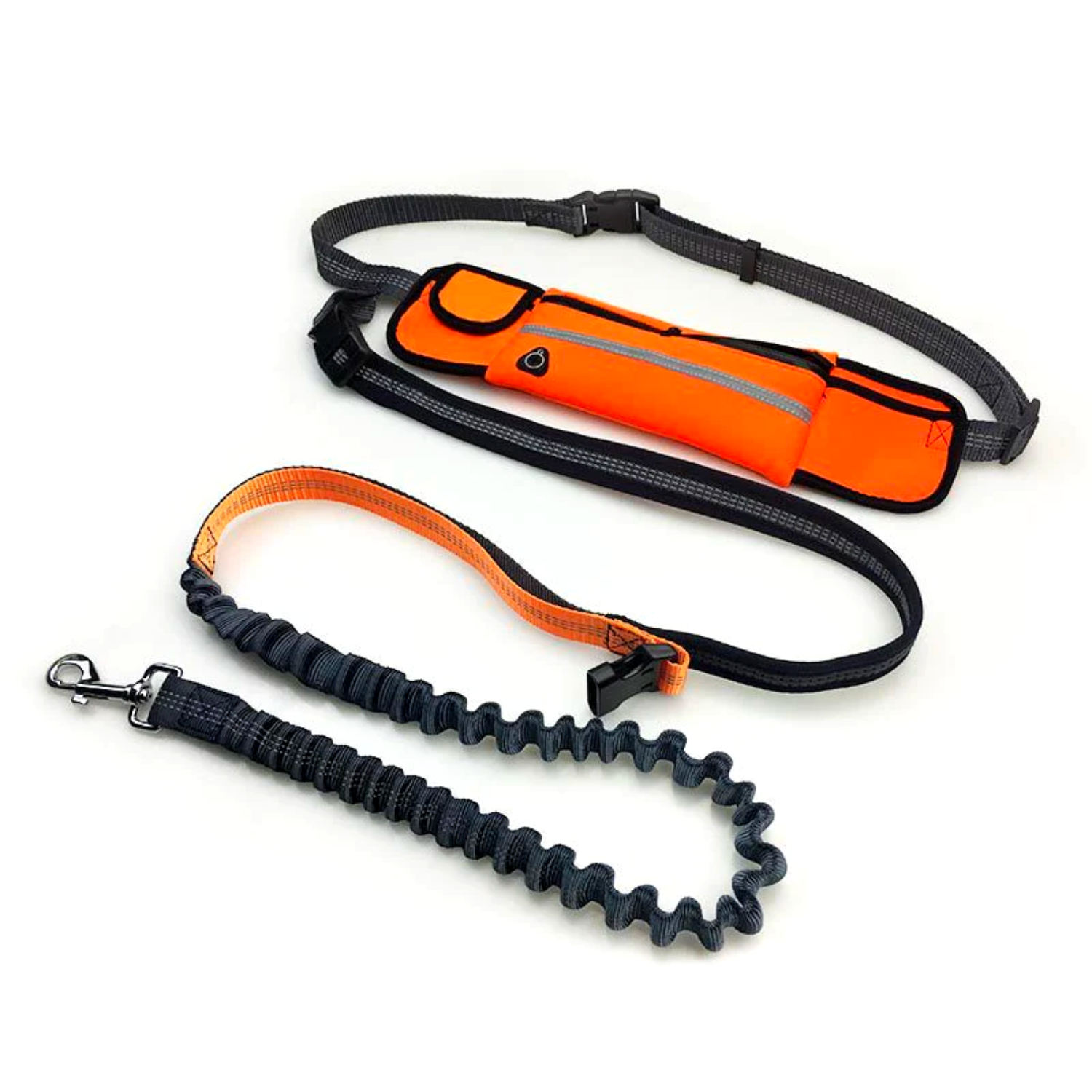 Hands Free Dog Leash for Running Training Retractable Bungee Dog Running Waist Leash for Medium to Large Dogs