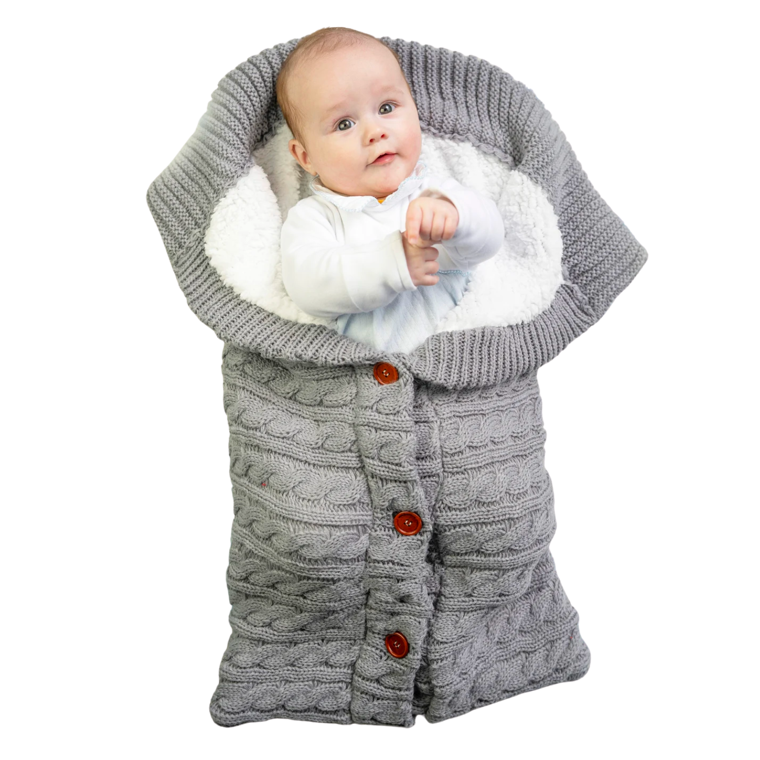 puseky baby sleeping bags cotton knitting envelope for newborn footmuff for stroller sleeping para bebek winter 2022