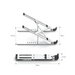 laptop stand for macbook pro notebook stand foldable aluminium alloy tablet stand