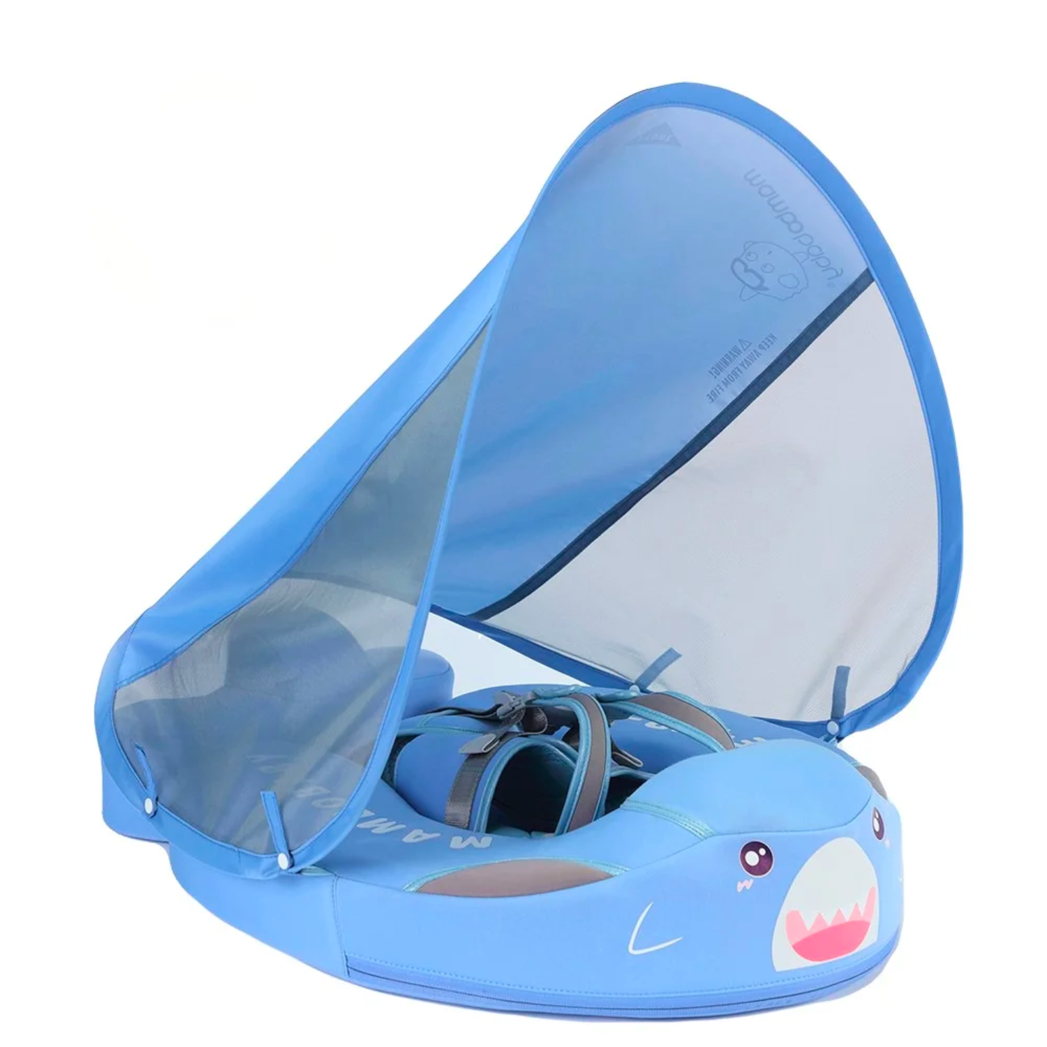 Mambobaby Float Baby Shark with Canopy and Tail