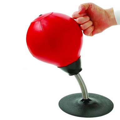 mini punching bag for desk stress relief