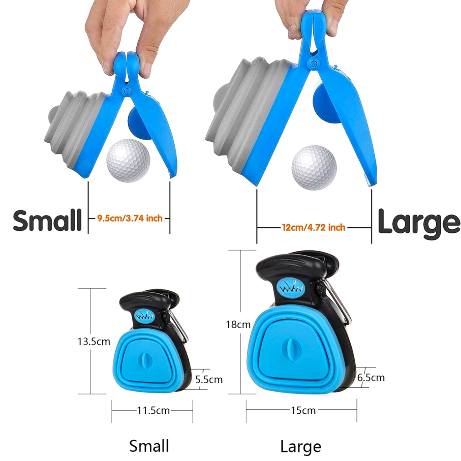 handheld portable pooper scooper with bags