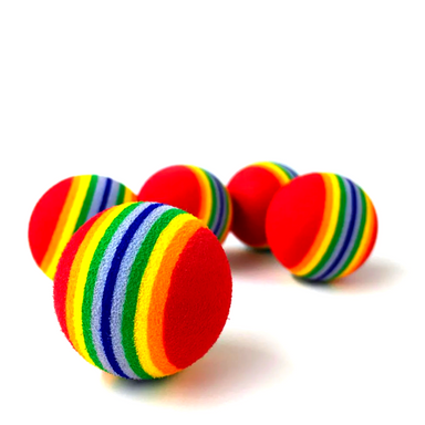 Rainbow Ball Cat Pet Toy