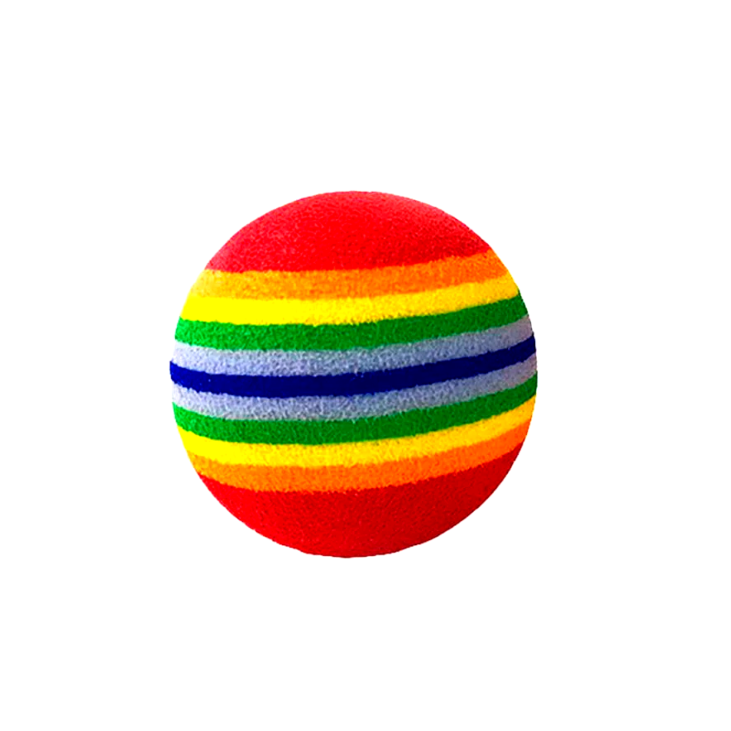 Rainbow Striped Chewing Ball