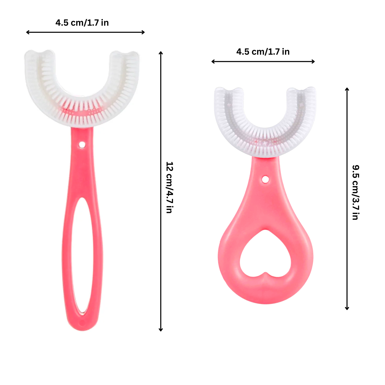 360° Oral Teeth Cleaning Design for Toddlers and Children