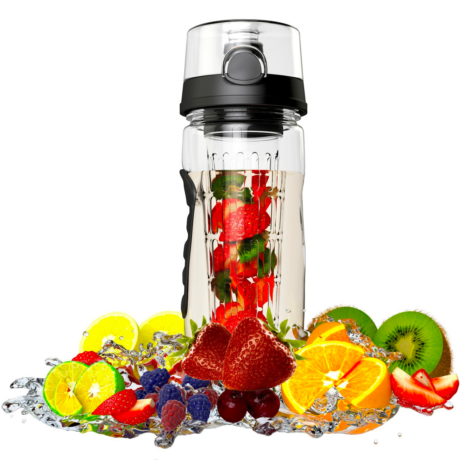 sport fruit infuser water bottles