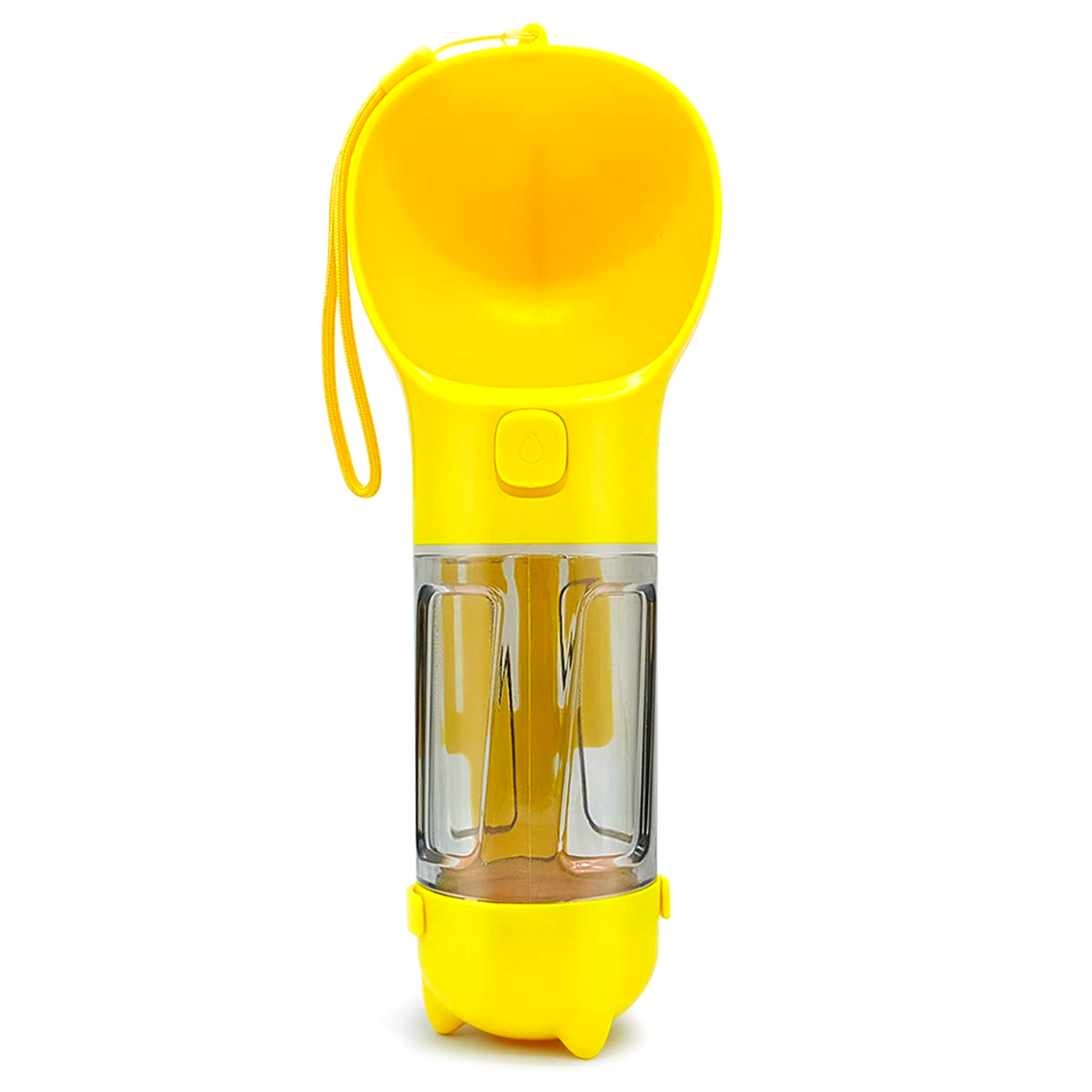 4 In 1 Portable Dog Water Bottle Dispenser Bowl For Walking Traveling Hiking Leak Proof