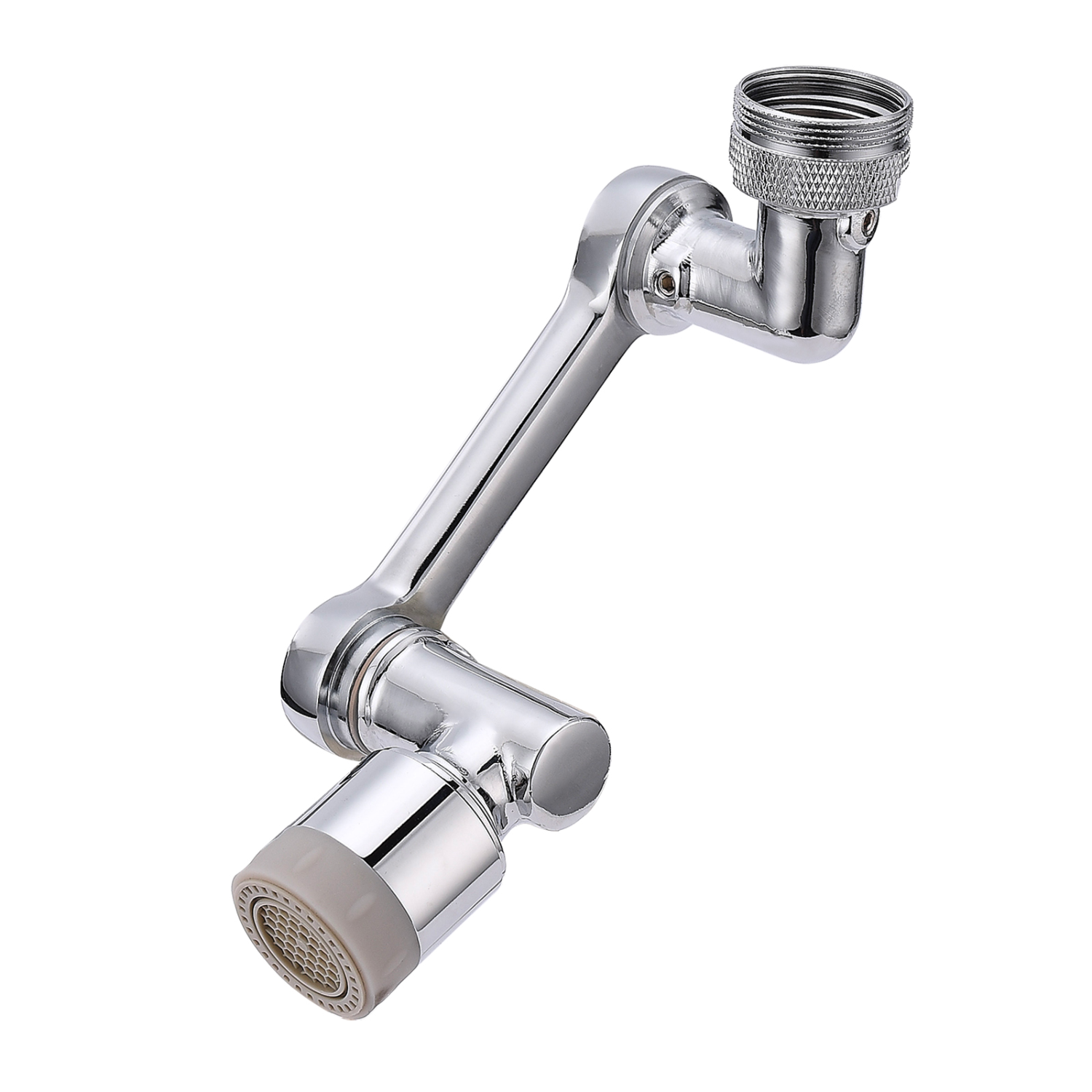 1080 Degree Swivel Sink Faucet Aerator Universal Kitchen Bathroom Splash Filter Faucet Spray Aerator Rotating Faucet Extender