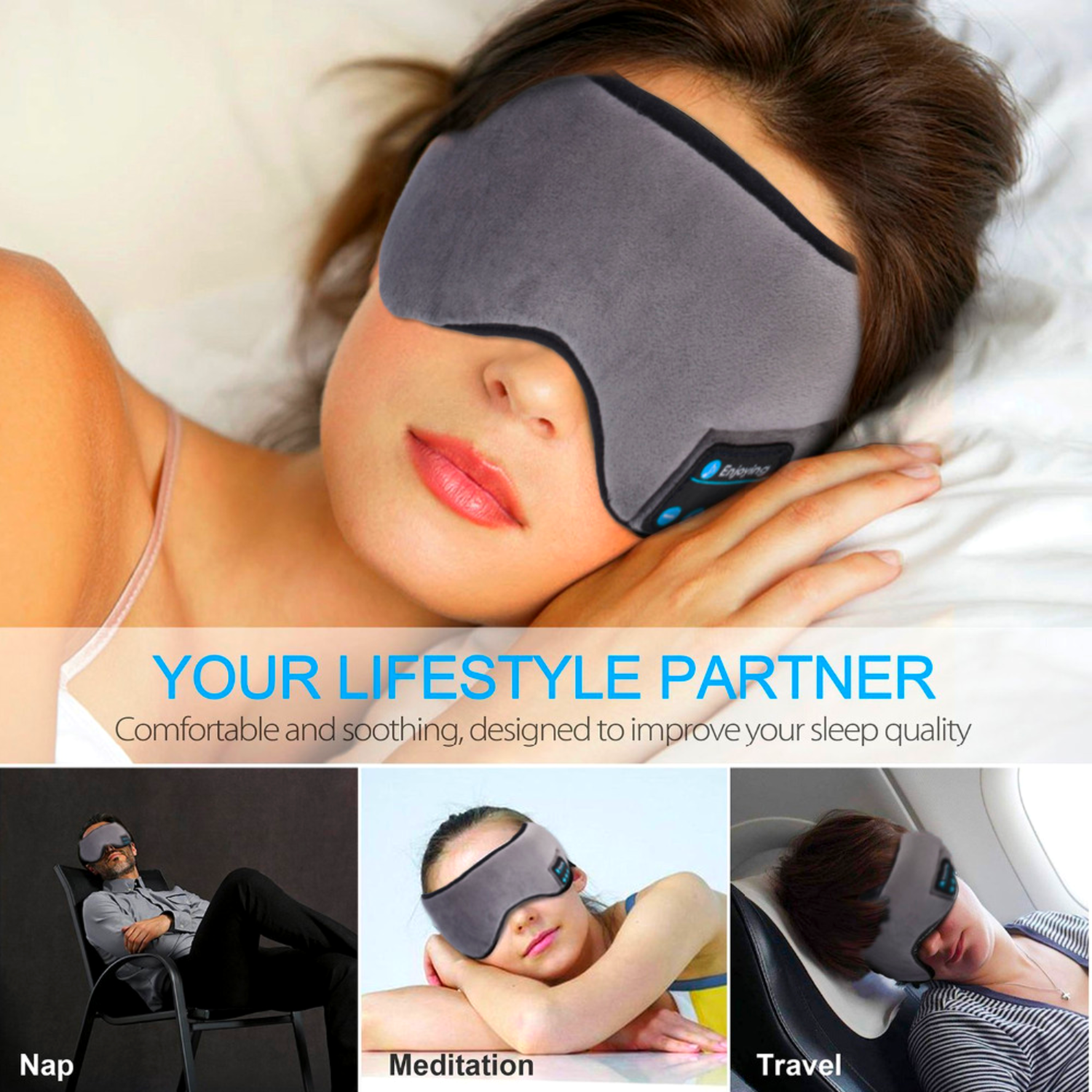 wireless bluetooth sleep mask